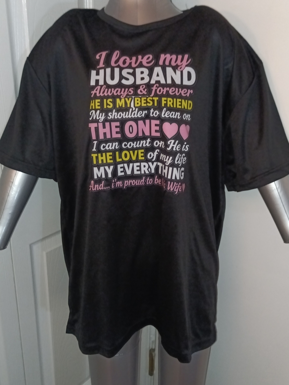 Graphic 'I Love My Husband' Tee - New 3XL - Picture 2 of 2